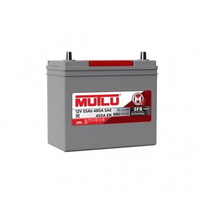 Акумулятор автомобільний MUTLU 6СТ-55 (0) Asia SFB B24.55.045.E