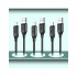 Дата кабель USB 2.0 AM to Lightning 1.0m braided black XO (NB235_L_Black) Дата кабель USB 2.0 AM to Lightning 1.0m braided black XO (NB235_L_Black)