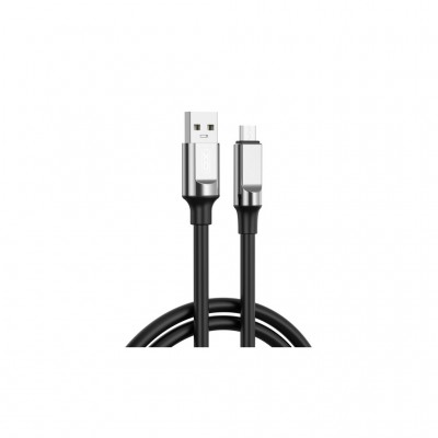 Дата кабель USB 2.0 AM to Micro 5P 1.0m 6A silicone black XO (NB251_M_Black) Дата кабель USB 2.0 AM to Micro 5P 1.0m 6A silicone black XO (NB251_M_Black)