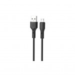 Дата кабель USB 2.0 AM to Micro 5P 1.0m black XO (NB230_M_Black)