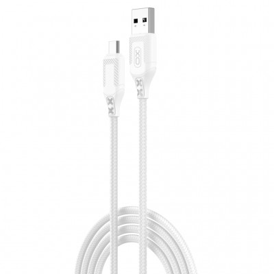 Дата кабель USB 2.0 AM to Micro 5P 1.0m braided white XO (NB235_M_White) Дата кабель USB 2.0 AM to Micro 5P 1.0m braided white XO (NB235_M_White)