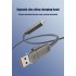 Дата кабель USB 2.0 AM to USB-C + USB 2.0 AM to Lightning 1.0m 60W gray XO (NB275_4-in-1_Gray) Дата кабель USB 2.0 AM to USB-C + USB 2.0 AM to Lightning 1.0m 60W gray XO (NB275_4-in-1_Gray)