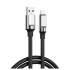 Дата кабель USB 2.0 AM to USB-C 1.0m 6A silicone black XO (NB251_C_Black) Дата кабель USB 2.0 AM to USB-C 1.0m 6A silicone black XO (NB251_C_Black)