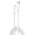 Дата кабель USB 2.0 AM to USB-C 1.0m braided white XO (NB235_C_White)
