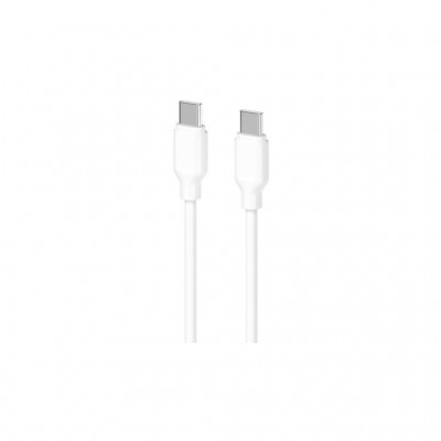 Дата кабель USB-C to USB-C 1.0m Glow 60W white 2E (2E-CCCC-WH) Дата кабель USB-C to USB-C 1.0m Glow 60W white 2E (2E-CCCC-WH)