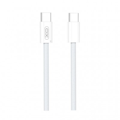 Дата кабель USB-C to USB-C 1.5m 60W white XO (NBQ260B_С_White)