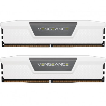 Пам'ять DDR5 32GB (2x16GB) 6400 MHz Vengeance White CORSAIR CMK32GX5M2B6400Z32W