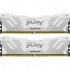 Пам'ять DDR5 48GB (2x24GB) 8000 MHz Renegade White/Silver Kingston Fury (ex.HyperX) KF580C38RWK2-48
