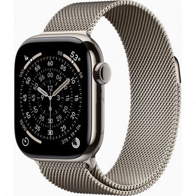 Смарт-годинник Apple Watch Series 11 GPS + Cellular 42mm Natural Titanium Case with Natural Milanese Loop (MF8P4RK/A) Смарт-годинник Apple Watch Series 11 GPS + Cellular 42mm Natural Titanium Case with Natural Milanese Loop (MF8P4RK/A)