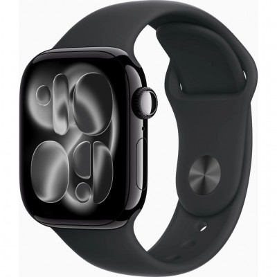 Смарт-годинник Apple Watch Series 11 GPS 42mm Jet Black Aluminium Case with Black Sport Band - S/M (MEQT4RK/A) Смарт-годинник Apple Watch Series 11 GPS 42mm Jet Black Aluminium Case with Black Sport Band - S/M (MEQT4RK/A)
