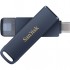 флеш USB 128GB Phone Drive for iPhone Metallic Sky Lightnin SANDISK (SDIXD0N-128G-GN6NE)