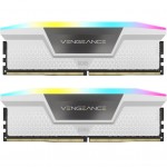 Пам'ять DDR5 64GB (2x32GB) 6000 MHz Vengeance RGB White CORSAIR CMH64GX5M2B6000Z30W