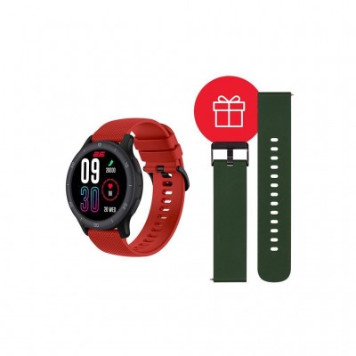 Смарт-годинник 2E Motion GT2 47mm Black-red + ремінець зелений (2E-CWW21BKRD-WS) Смарт-годинник 2E Motion GT2 47mm Black-red + ремінець зелений (2E-CWW21BKRD-WS)