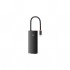 USB-хаб Baseus USB-C 6-in-1 HDMI + 2xUSB 3.0 + USB-C + SD/TF blac (WKQX050001)