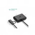 USB-хаб UGREEN USB 3.0 to 4xUSB + USB-C plug 1.0m CR113 black (40850)
