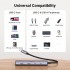 USB-хаб UGREEN USB-C to 2xUSB 3.0 + 2xUSB-C CM473 gray (15395)