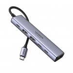 USB-хаб UGREEN USB-C to HDMI + 2xUSB 3.2 + 2xUSB-C 3.2 + PD CM511 (35999)