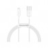 Дата кабель USB 2.0 AM to Lightning 1.0m 2.4A white Baseus (CALYS-A02)