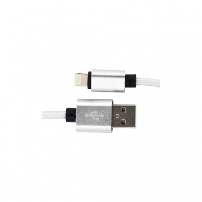 Дата кабель USB 2.0 AM to Lightning 1.0m white Dengos (NTK-L-MT-WHITE)