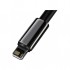 Дата кабель USB 2.0 AM to Lightning 2.0m 2.4A black Baseus (CALWJ-A01)