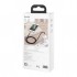Дата кабель USB 2.0 AM to Lightning 2.0m 2.4A metal black Baseus (CALJK-B01)