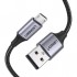 Дата кабель USB 2.0 AM to Micro 5P 2.0m US290 Aluminum Braid Black Ugreen (60148)