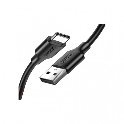Дата кабель USB 2.0 AM to USB-C 0.25m 3A US287 black Ugreen (60114)