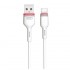Дата кабель USB 2.0 AM to USB-C 1.0m 2.4A NB-P171 white XO (6920680873692)