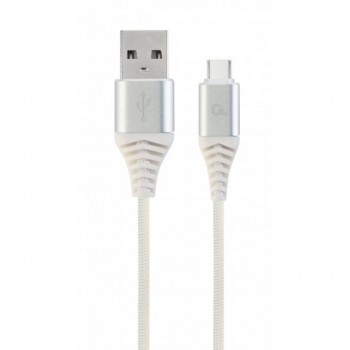 Дата кабель USB 2.0 AM to USB-C 1.0m Cablexpert (CC-USB2B-AMCM-1M-BW2)