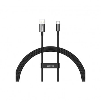 Дата кабель USB 2.0 AM to USB-C 1.0m Superior Fast Charging 60W black Baseus (CAYS000901)