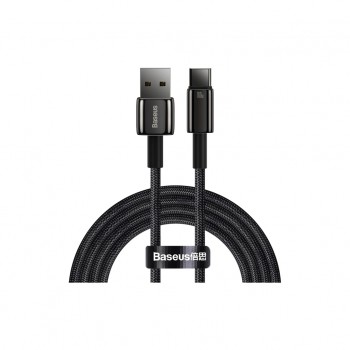 Дата кабель USB 2.0 AM to USB-C 2.0m 100W black Baseus (CAWJ000101)