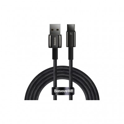 Дата кабель USB 2.0 AM to USB-C 2.0m 100W black Baseus (CAWJ000101)