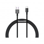 Дата кабель USB 2.0 AM to USB-C 2.0m 3A Black Baseus (CATYS-A01)