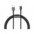 Дата кабель USB 2.0 AM to USB-C 2.0m 3A Black Baseus (CATYS-A01)
