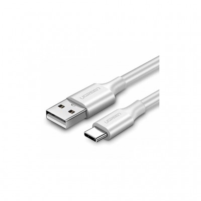 Дата кабель USB 2.0 AM to USB-C 2.0m US287 (White) Ugreen (60123)