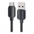Дата кабель USB 2.0 AM to USB-C 3.0m 100W black Essager (EXC7A-WLC01-P)