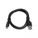 Дата кабель USB 3.0 AM to USB-C 1.0m black Patron (CAB-PN-USB3-TYPEC-1M)