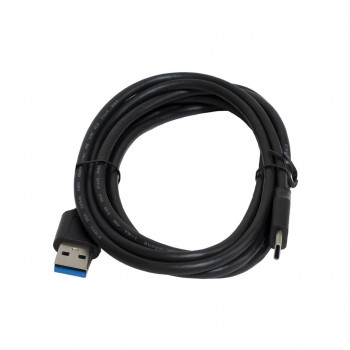 Дата кабель USB 3.0 AM to USB-C 2.0m black Patron (CAB-PN-USB3-TYPEC-2M)