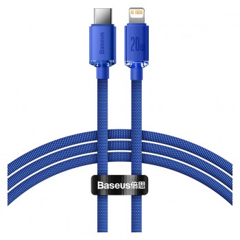 Дата кабель USB-C to Lightning 1.2m 20W blue Baseus (CAJY000203)