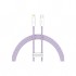 Дата кабель USB-C to Lightning 2.0m 20W purple Baseus (CALD000105)