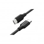 Дата кабель USB-C to USB-C 0.5m US286 3A (Black) Ugreen (50996)