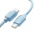 Дата кабель USB-C to USB-C 1.0m 100W blue Essager (EXCTT1-WL03-P)