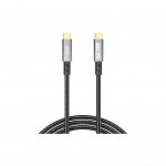 Дата кабель USB-C to USB-C 1.0m 100W PD black XO (GB020-CC.tranish)