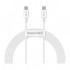 Дата кабель USB-C to USB-C 1.0m 100W white Baseus (CATYS-B02)