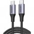 Дата кабель USB-C to USB-C 1.0m 240W US535 space gray Ugreen (15311)