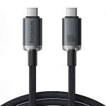 Дата кабель USB-C to USB-C 1.5m 100W USB3.2 20Gb black Baseus (P10318204111-00)