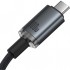 Дата кабель USB-C to USB-C 1.5m 100W USB3.2 20Gb black Baseus (P10318204111-00)