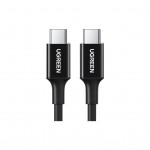 Дата кабель USB-C to USB-C 1.5m 5A 100W US300 black Ugreen (20528)