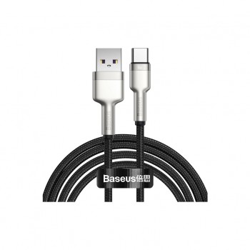 Дата кабель USB-C to USB-C 2.0m 66W metal Baseus (CAKF000201)