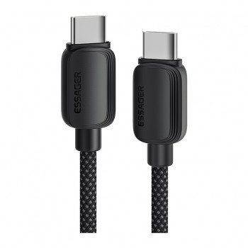 Дата кабель USB-C to USB-C 3.0m 100W black Essager (EXCTT1-WLC01-P)